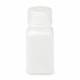 Globe Scientific 7180060 Diamond® RealSeal™ Bottle, Wide Mouth, Square, HDPE with PP Cap - 60 mL 