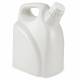 Globe Scientific 7190005 Diamond® RealSeal™ Rectangular HDPE Jerricans with Handle and PP Screw Cap - 5 Liters