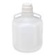 Globe Scientific 7200015 Diamond® RealSeal™ PP Round Carboy with Handles, Autoclavable - 15 Liter