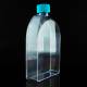 Nest Scientific 720001-720003 T150 U-Shaped Canted Neck Cell Culture Flask with Cap, Tissue Culture Treated, Sterile - Back View
