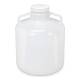 Globe Scientific 7260015 Diamond® RealSeal™ Wide Mouth, LDPE Round Carboy with Handles - 15 Liter
