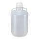 Globe Scientific 7340020 Diamond® RealSeal™ HDPE Round Carboy with Handles - 20 Liter