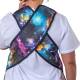 Shielding 740RL Plain Back Quick Drop Apron, shown in Galaxy Nylon, features back criss-cross straps for easy removal.