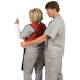 Shielding 740RL Regular Lead Plain Back Quick Drop Apron in Red Diamond Ripstop