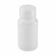 Globe Scientific 60mL Diamond® Essentials™ Bulk Wide Mouth, Round, HDPE Bottles with PP Cap Model 7510060BKS