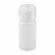 Globe Scientific 4mL Diamond® Essentials™ Bulk Narrow Mouth, Boston Round, HDPE Bottles with PP Cap Model 7560004BKS