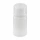 Globe Scientific 15mL Diamond® Essentials™ Bulk Narrow Mouth, Boston Round, HDPE Bottles with PP Cap Model 7560015BKS