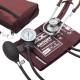 ADC 768-641-11ABD Pro's Combo II™ SR Pocket Aneroid/Sprague Kit, Adult, Burgundy