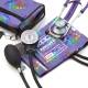 ADC 768-641-11APBS Pro's Combo II™ SR Pocket Aneroid/Sprague Kit, Adult, Peter's Blue Swirly