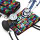 ADC 768-641-11APP Pro's Combo II™ SR Pocket Aneroid/Sprague Kit, Adult, Puzzle Pieces