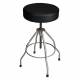 Blickman Model 7714-PSS Stainless Steel Adjustable Passaic Stool with Rubber Feet