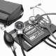 ADC 778-603-11AG Pro's Combo III™ Pocket Aneroid/Clinician Scope Kit with Adcuff™ - Gray