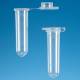 BrandTech BRAND 2mL Non-Sterile Disposable Microcentrifuge Tubes with Lids - Clear