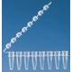 BrandTech PCR Tube Strip with Attached Domed Strip Cap 8 x 0.2mL