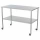 Blickman Stainless Steel Instrument Table With Shelf