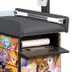 Clinton 7856 Theme Series Pediatric Scale Table - Totally Teddy, Paper Roll Dispenser Detail View