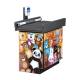 Clinton 7856 Theme Series Pediatric Scale Table - Totally Teddy, Right Angle View