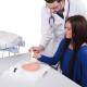 3B Scientific 8000875 Breast Examination Set, SONOtrain Breast (Medical instruments, Lab coat, and Table are not included)