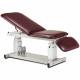 Clinton General Ultrasound Power Table with Three-Section Top - 34" Width