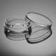NEST Scientific 801002 Cell Culture Dish with Glass Bottom, 15 mm - Base and Lid