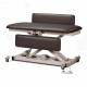 Clinton 80110-60 Open Base Power Changing Table with Siderail, 60" Length - Gunmetal Upholstery
