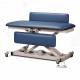 Clinton 80110-60 Open Base Power Changing Table with Siderail, 60" Length - Royal Blue Upholstery