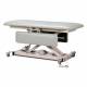 Clinton Open Base Power Changing Table with Siderail, 72" Length - Country Mist Upholstery