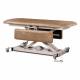 Clinton Open Base Power Changing Table with Siderail, 72" Length - Desert Tan Upholstery