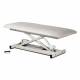 Clinton 80199 Power XL Open Base Table, One Piece Top, without Casters - Country Mist Upholstery