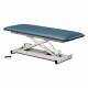 Clinton 80199 Power XL Open Base Table, One Piece Top, without Casters - Slate Blue Upholstery