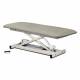 Clinton 80199 Power XL Open Base Table, One Piece Top, without Casters - Warm Gray Upholstery