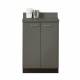 Clinton 8024 Classic Slate Gray Laminate 24" Wide Base Cabinet with 2 Doors