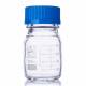 Globe Scientific 8100100 Globe Glass™ Media Bottle with GL45 Screw Cap, 100 mL