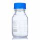 Globe Scientific 8100250 Globe Glass™ Media Bottle with GL45 Screw Cap, 250 mL