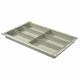 Harloff 81030-6 Two Inches Tray for MedStor Max Cabinets - One Short and Two Long Dividers