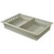 Harloff 81031-2 Four Inches Tray for MedStor Max Cabinets - One Short Divider