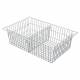Harloff 81071-2 Five Inches Wire Basket for MedStor Max Cabinets - One Short Divider
