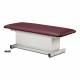 Clinton 81199 Power XL Shrouded Table with One Piece Top - Burgundy Upholstery