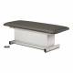 Clinton 81199 Power XL Shrouded Table with One Piece Top - Gunmetal Upholstery
