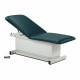 Clinton 81299 Power XL Shrouded Table with Adjustable Backrest - Slate Blue Upholstery