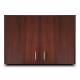 Clinton 8236 Classic Laminate Wall Cabinet with 2 Doors - 36" W x 24" H, Dark Cherry