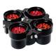 OHAUS 83041493 Blood Tube Package with R-S4X1000/4MIS Swing Out Rotor, 1 x 1000 mL Buckets, and Blood Tube Racks