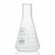 Globe Scientific 8430250 Globe Glass™ Heavy Duty Erlenmeyer Flask, Narrow Mouth - 250 mL