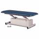 Clinton 87100 Power-Glide™ Hi-Lo Treatment Table with One Piece Top, Royal Blue Upholstery