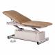 Clinton 87200 Power-Glide™ Hi-Lo Treatment Table with Adjustable Backrest, Desert Tan Upholstery (Please note: Actual Upholstery Colors may Vary due to Differences in Computer Monitors, Tablets, Smartphones, Other Electronic Displays, and Printers)