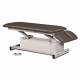 Clinton 87220 Power-Glide™ Hi-Lo Treatment Table with Flat Top and Drop Section, Gunmetal Upholstery