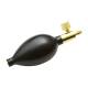 ADC 872NGP Replacement Adflow™ Bulb and Valve for Pocket and Clock Aneroid Sphygmomanometers - Gold Plated