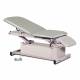 Clinton 87360 Power-Glide™ Hi-Lo Treatment Table with Adjustable Backrest, Footrest, and Stirrups, Country Mist Upholstery (Please note: Actual Upholstery Colors may Vary due to Differences in Computer Monitors, Tablets, Smartphones, Other Electronic Disp