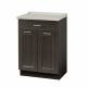 Clinton 8821-AF Molded Top Treatment Cabinet with 1 Drawer and 2 Doors - Fashion Finish Twilight Base