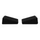 Domico Med-Device 9096 Canon Aquilion CT Accessories - Bottom Wedge Taper Pads (Side View, Side-By-Side)